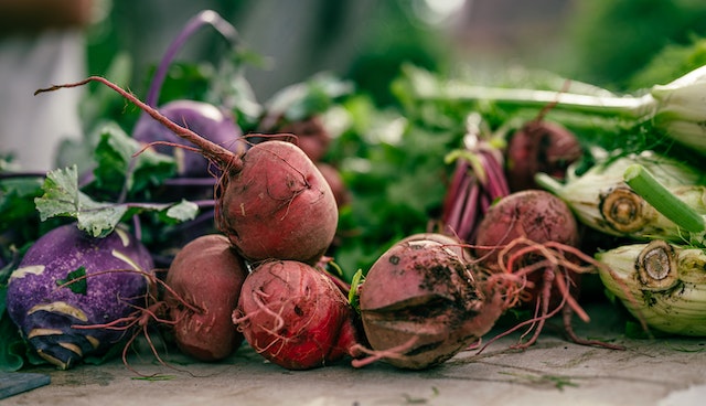 Photo by Chris F: https://www.pexels.com/photo/close-up-photo-of-beets-8618970/